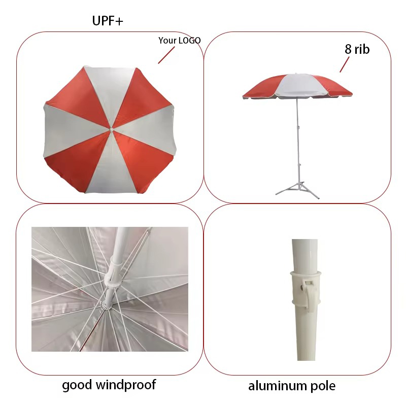 Hur lång är ett genomsnittligt strandparaply?
